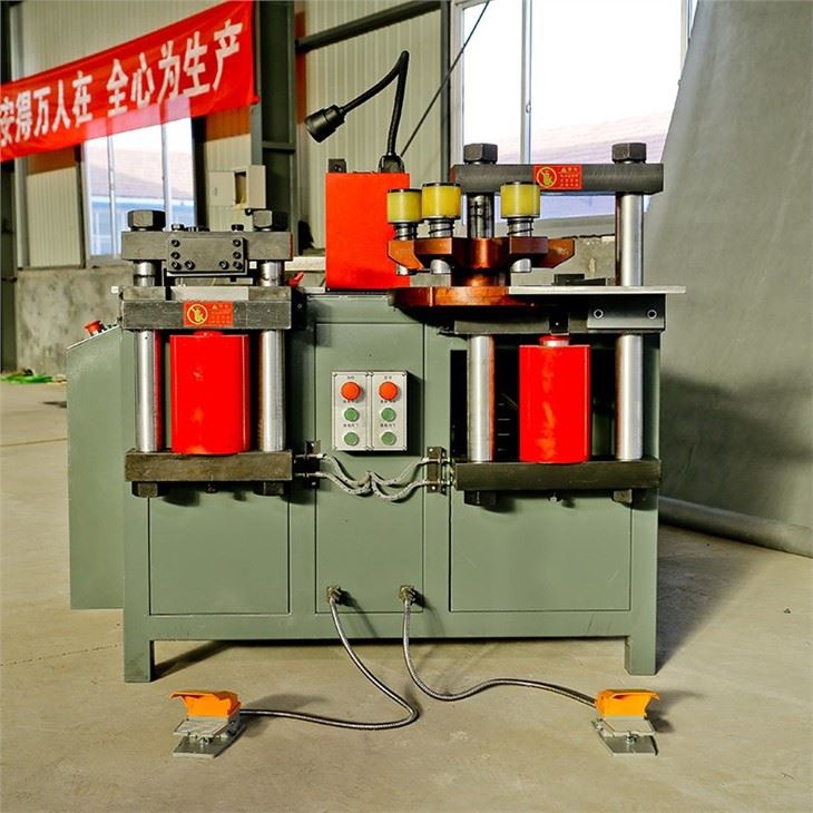 Main Technical Data Of Multi-functional Busbar Processing Machine