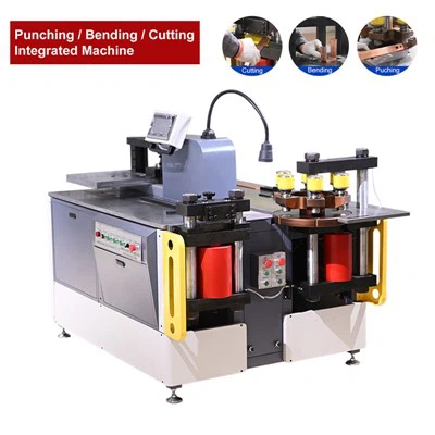 3 в 1 гідравлічний мідний шинний шинний верстат для штампування, різання і згинання шин